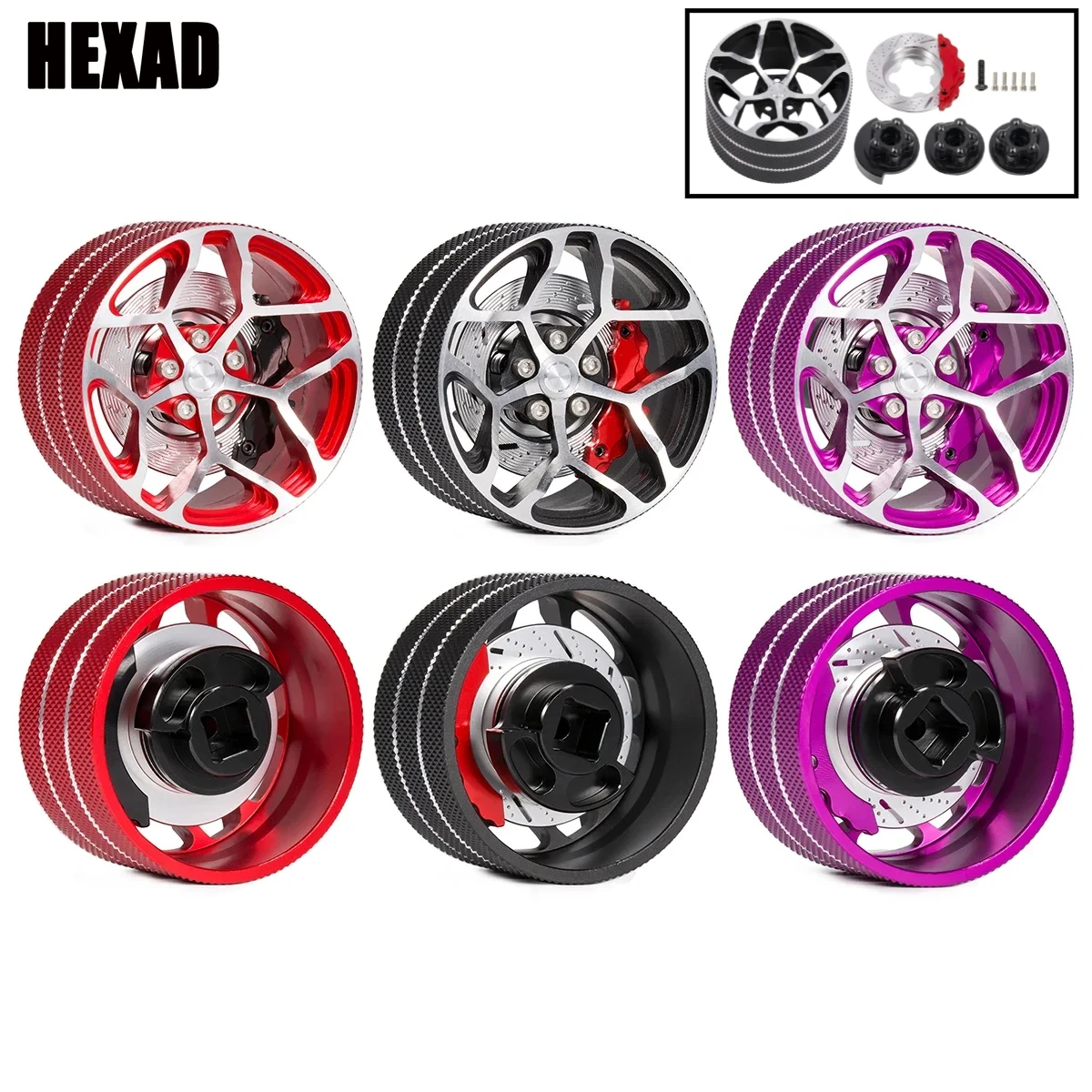 Алюминиевый руль с тормозным диском для RC-передатчика TQI Flysky Noble NB4 DumboRC X6 X4 SANWA MT44