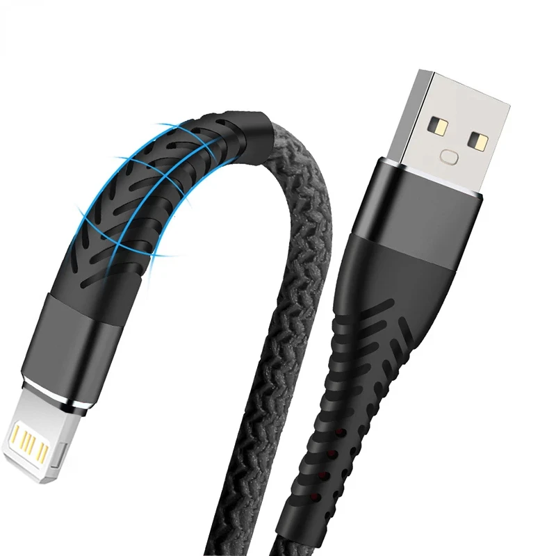 

Free Shipping For iPhone 13 12 11 Pro X XR XS Max 5 6 s 6s 7 8 Plus Fast Charging Origin Long short Wire Phone Data Cord 3m Cha
