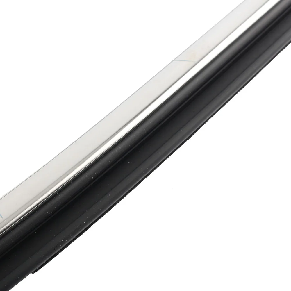 4 шт. хромированный ремень для наружных дверей автомобиля молдинг уплотнитель