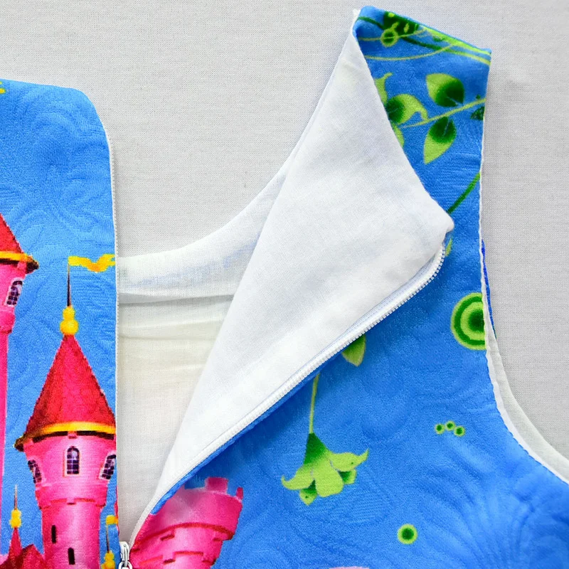 Летнее праздничное платье с единорогом для маленьких девочек бабочками школьное