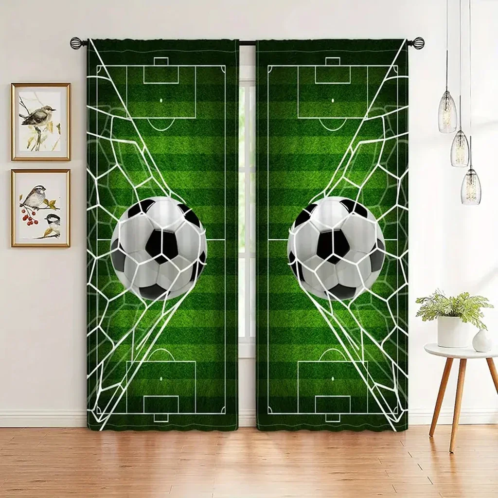 Тонкая занавеска из полиэстера с 3D принтом полузатенение для детей и взрослых