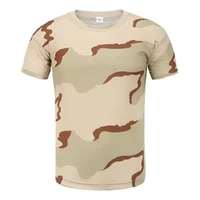 mens t shirts summer outdoor sports quick dry short breathable camouflage physical training half sleeve casual short sleeve