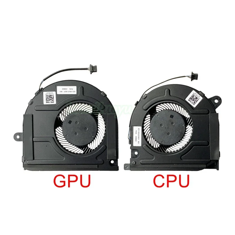 Новый вентилятор охлаждения процессора и графического ноутбука для Dell Vostro 15 7500