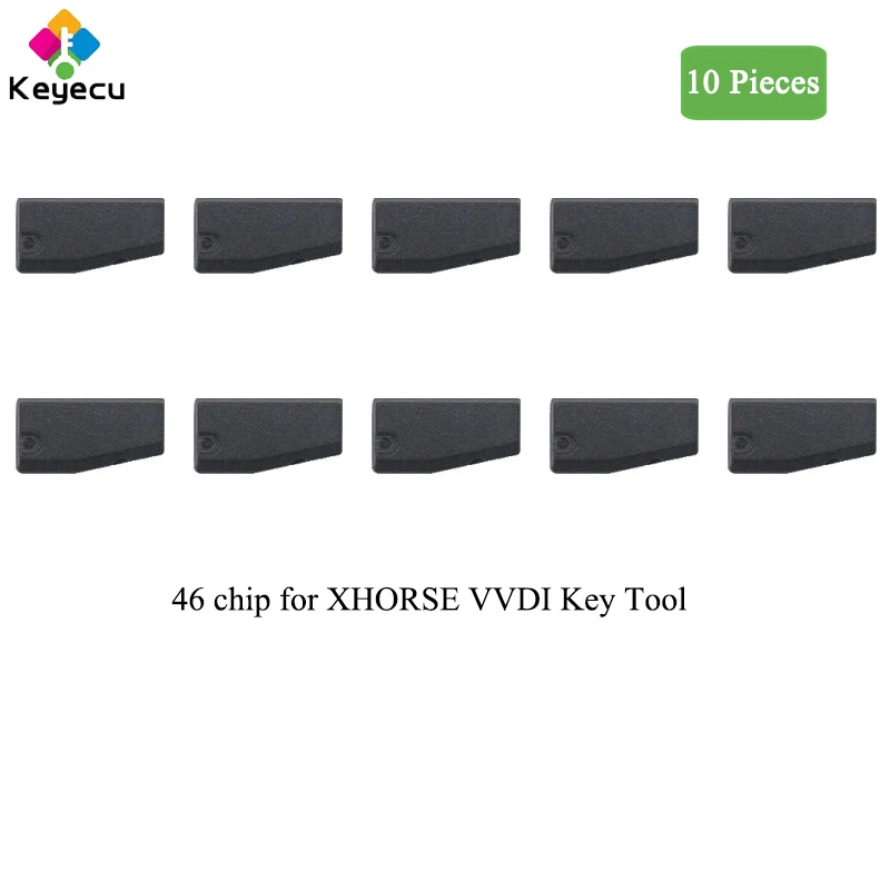 

KEYECU XHORSE Pack of 10 , ID46 Copy Chip for VVDI Key Tool VVDI2