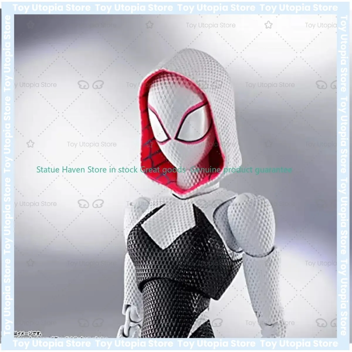Бандай С.Х. Коллекционная фигурка Figuarts Spider-Man: Across The Spider-Verse SHF Гвен Майлз Моралес, игрушка-подарок, в наличии (art.: 3920da9a783e7) - 3920da9a783e7