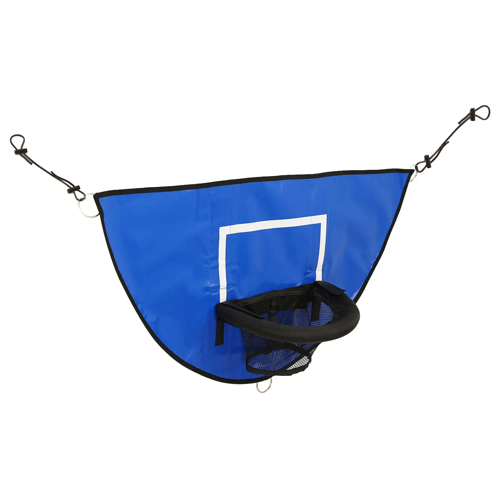 

Basketball Hoop Attachment for Trampoline for Dunking Lightweight Waterproof