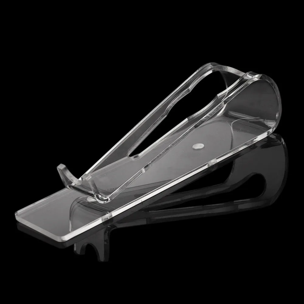 

1pc Acrylic Tattoo Machine Pen Holder Makeup Accessories Organizer Display Bracket Stand Permanent Makeup Tray Support Frame