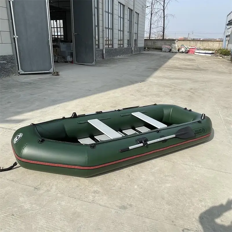 Портативный надувной Лодка на солнечной батарее 3 м 4 человека складной