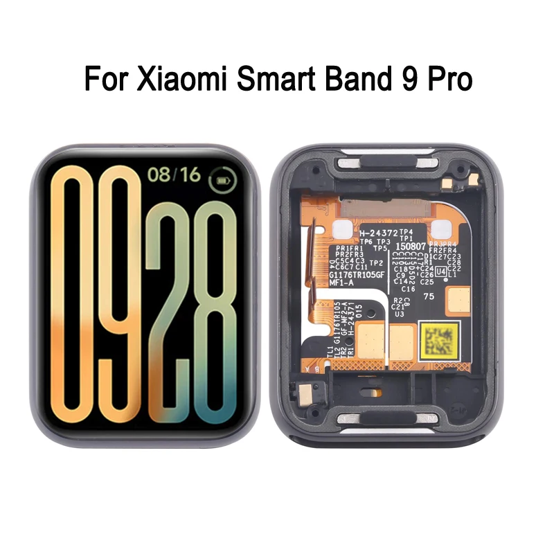 1 74-дюймовый AMOLED ЖК-дисплей с сенсорным экраном для Xiaomi Smart Band 9 Pro умные часы