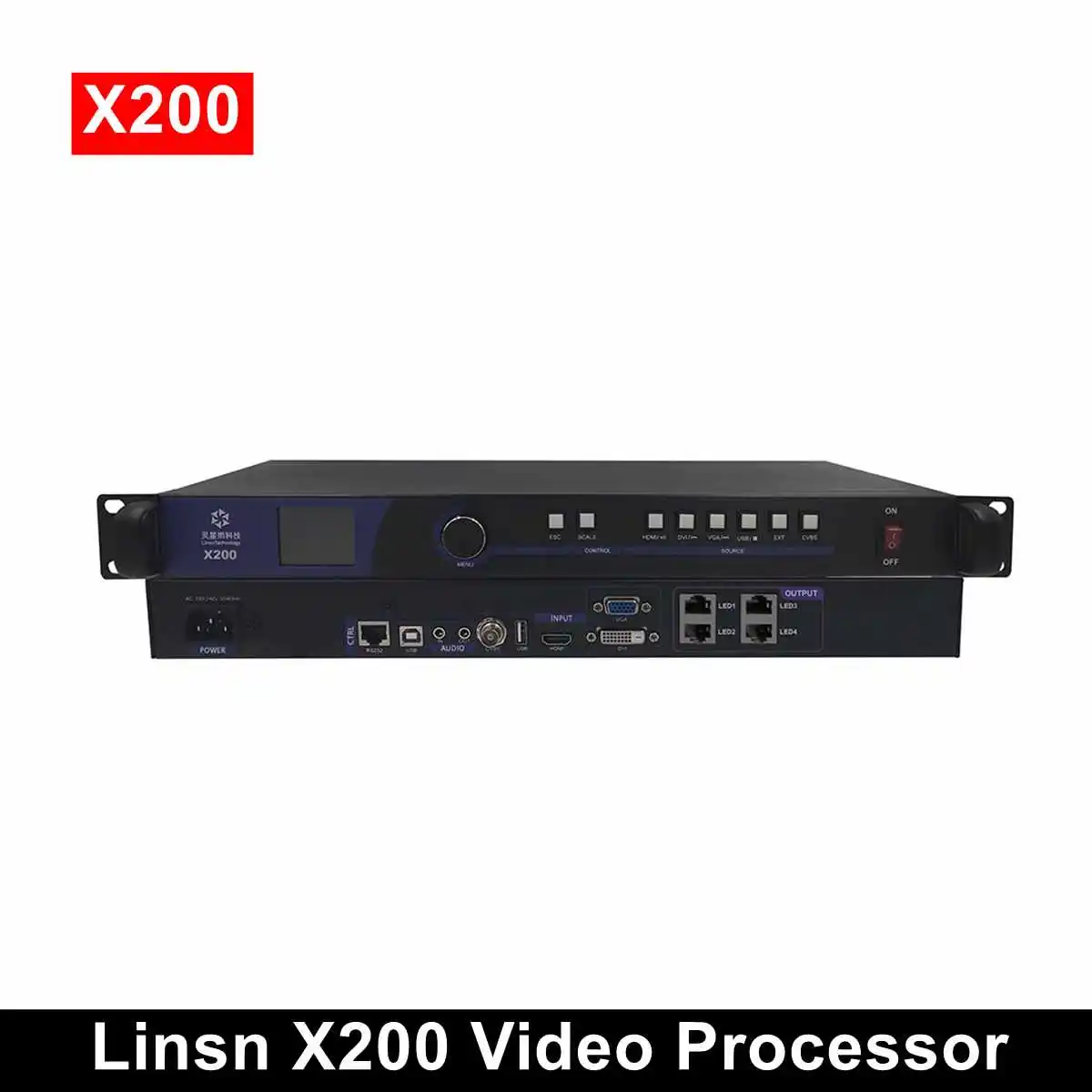 

Встроенный видеопроцессор LINSN X200