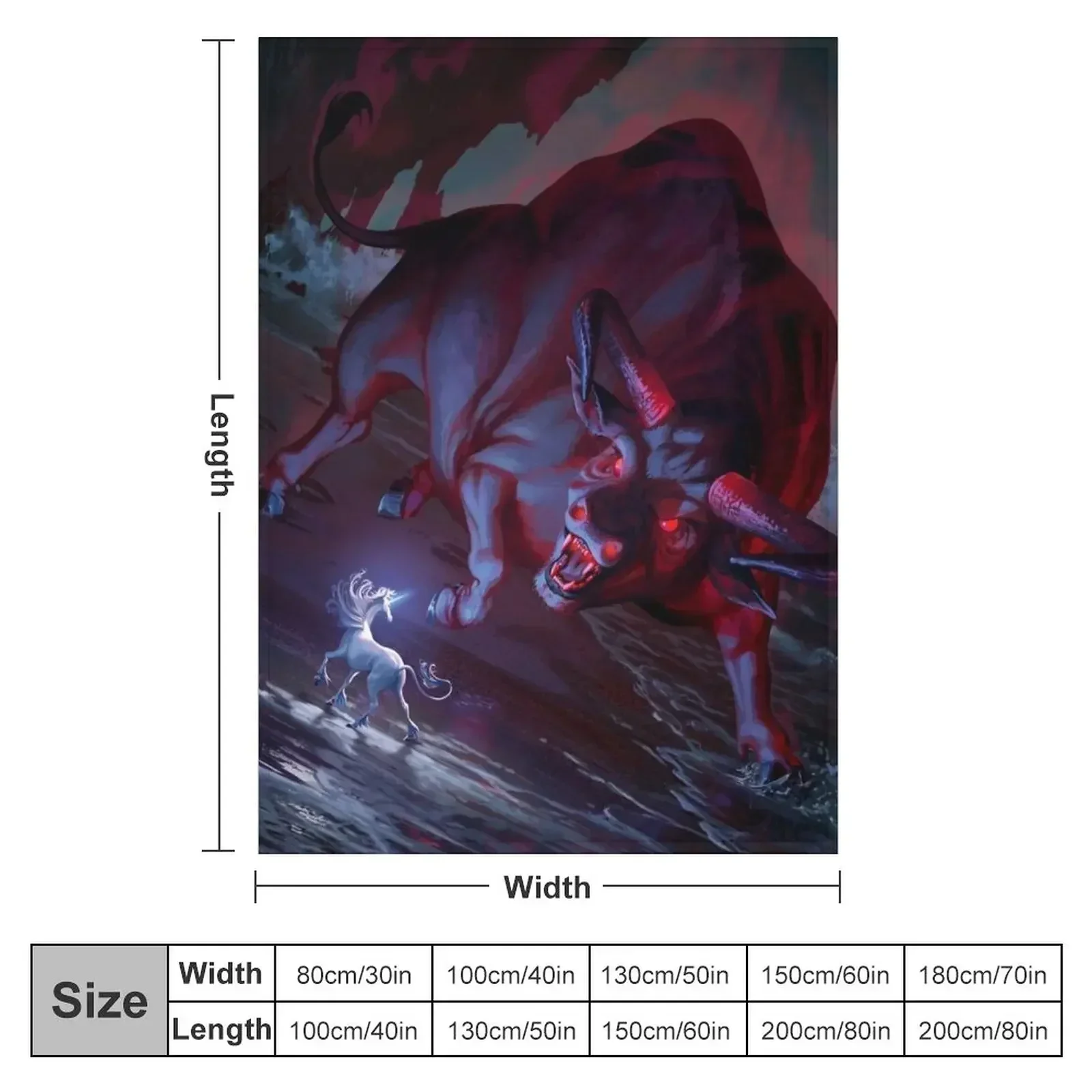 Одеяло The Last Unicorn Retros покрывала на Хэллоуин одеяла