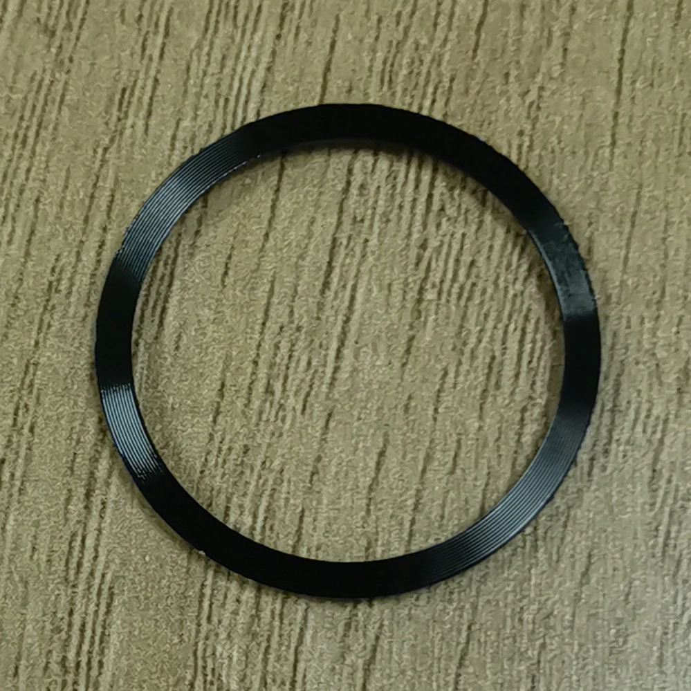 Watch Accessories Dial  skeleton Ring C3 Green Luminous Chapter Ring OD 28.5MM ID 24.5MM for Japan NH70 Movement  case MOD