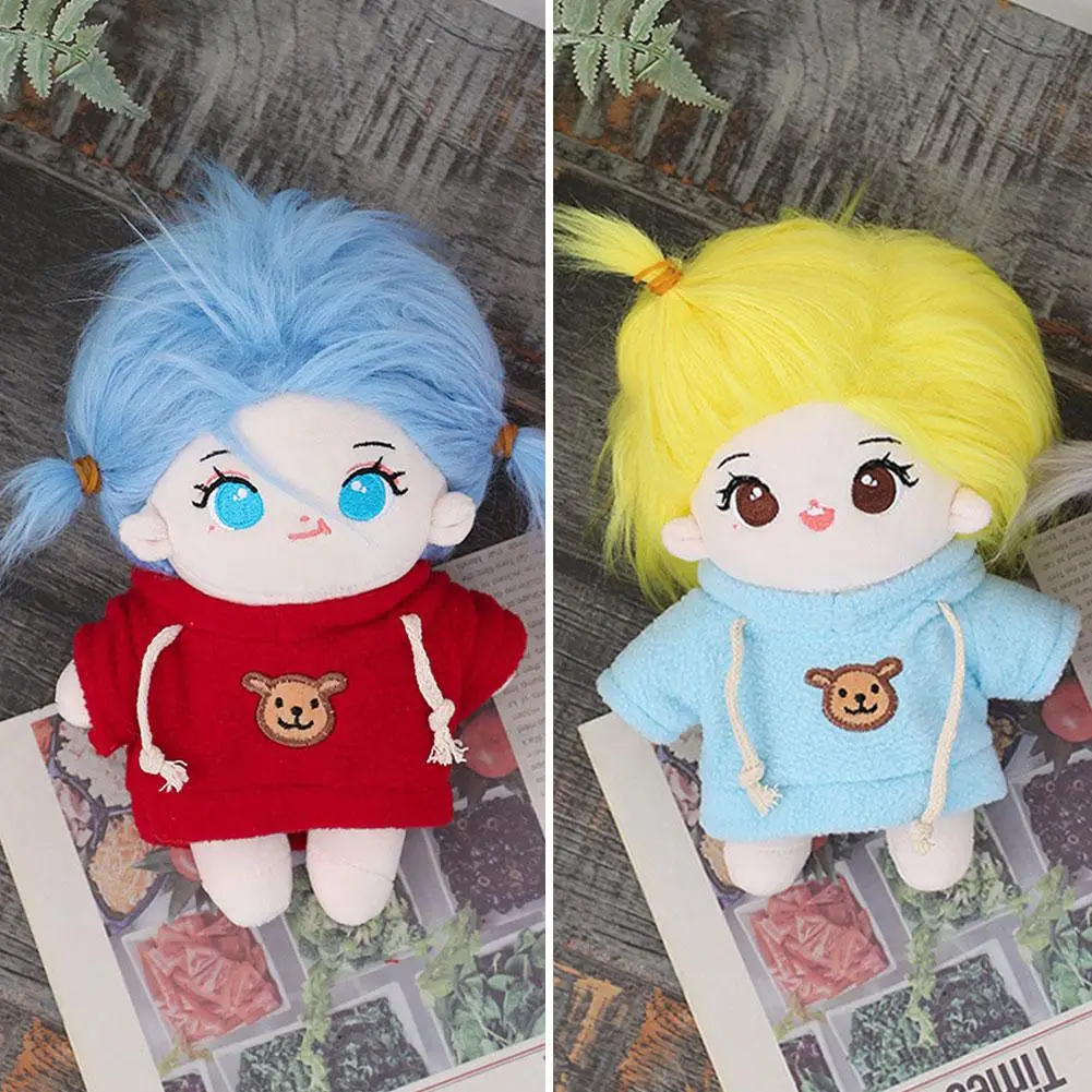 

5 цветов модная одежда ручной работы толстовки для 10/15 см/20 см хлопковая кукла Толстовка наряды для 1/12 BJD куклы Топ для 1/11 1 R7Z9