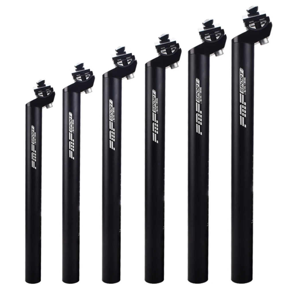 

350mm Aluminum Bicycle Seatpost 25.4/27.2/28.6/30.4/30.8/31.6mm MTB Road Bike Double Nail Shock Absorption Seat Tube Accessories