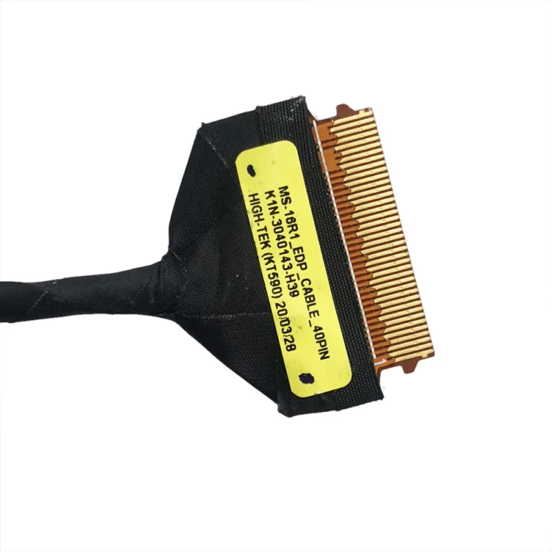 40-контактный кабель ЖК-видеоэкрана для MSI MS17R1 GF63 8RD K1N- 3040143 -H39 tbsz
