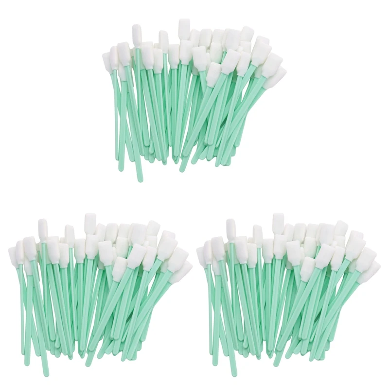 

150Pcs Sponge Head Cleaning Cleaner Swab Camera Lenses Inkjet Printer Swabs