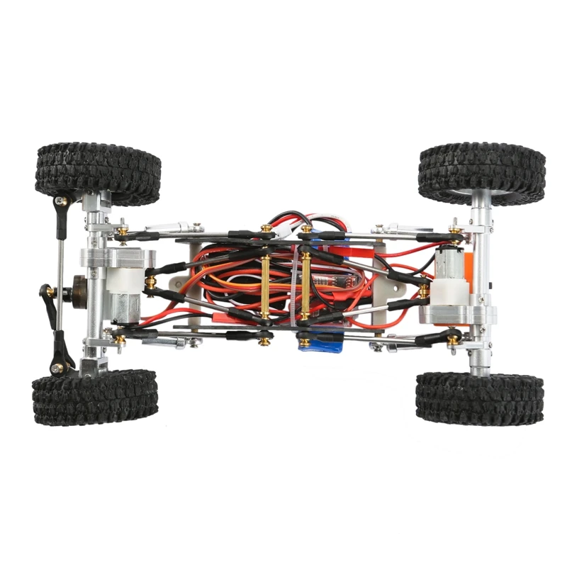 

4WD Climbing Car 1/24Full Metal RC Crawler Model Kit Remote Control Climbing Car Strong Power Children's Adult Toys