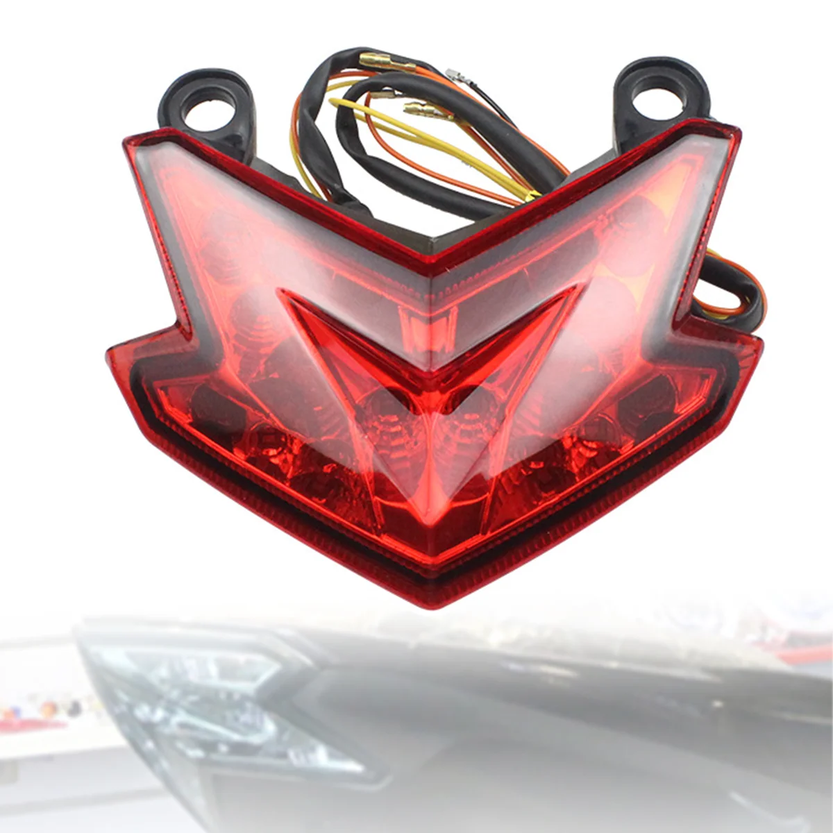 Мотоциклетный светодиодный стоп-сигнал задний фонарь для Z125 Z800 ZX6R сигнальные