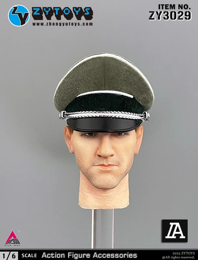 ZYTOYS масштаб 1/6 ZY3029 немецкая большая широкая шляпа офисная кепка модель подходит