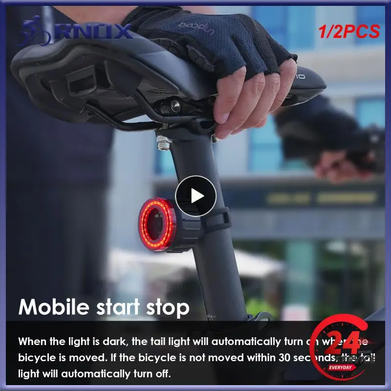 

1/2 шт., задний фонарь для велосипеда