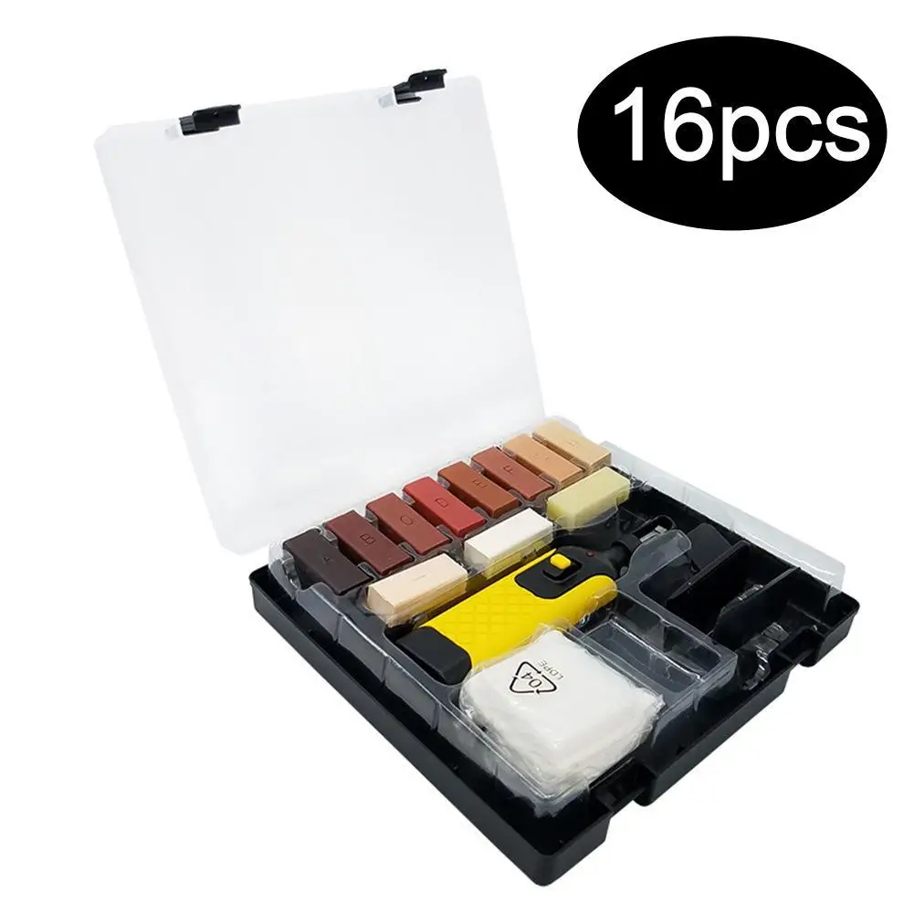 

Laminate Repairing Kit Wax System Floor Worktop Sturdy Casing Chips Scratches Mending Tool Set Repair Hand Tool Kit Wholesale