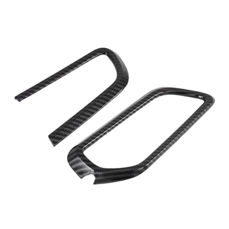 

Carbon Fiber Car Front Left And Right Air Outlets Frame Cover Decoration For Kia K7 Cadenza Premier 2019 2020