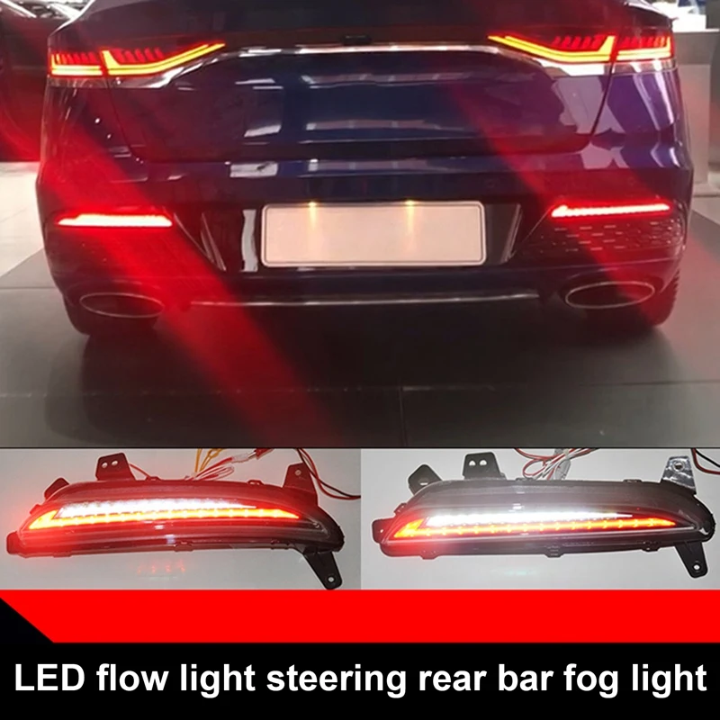 

Car Rear Bumper Light Light Rear Tail Light Brake Warning Light For Hyundai Festa