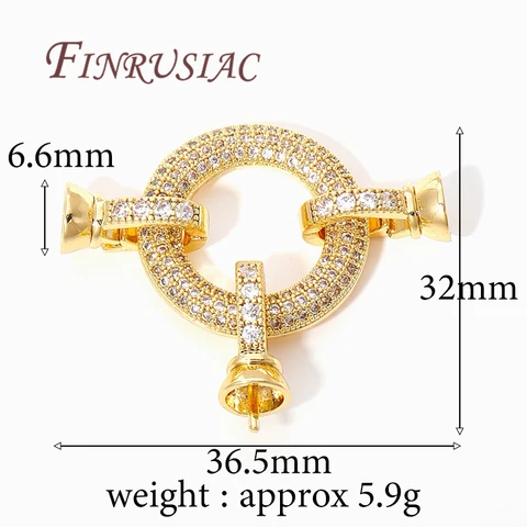 Позолоченные застежки для браслетов FINRUSIAC