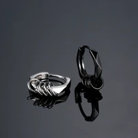 aesthetic mens accessories steel earring korean fashion juwellery wholesale resale jewelry free shipping