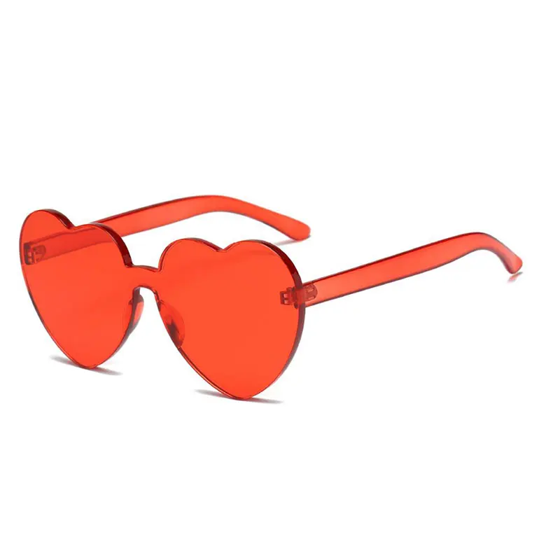 

Peach Heart Love One Piece Sunglasses