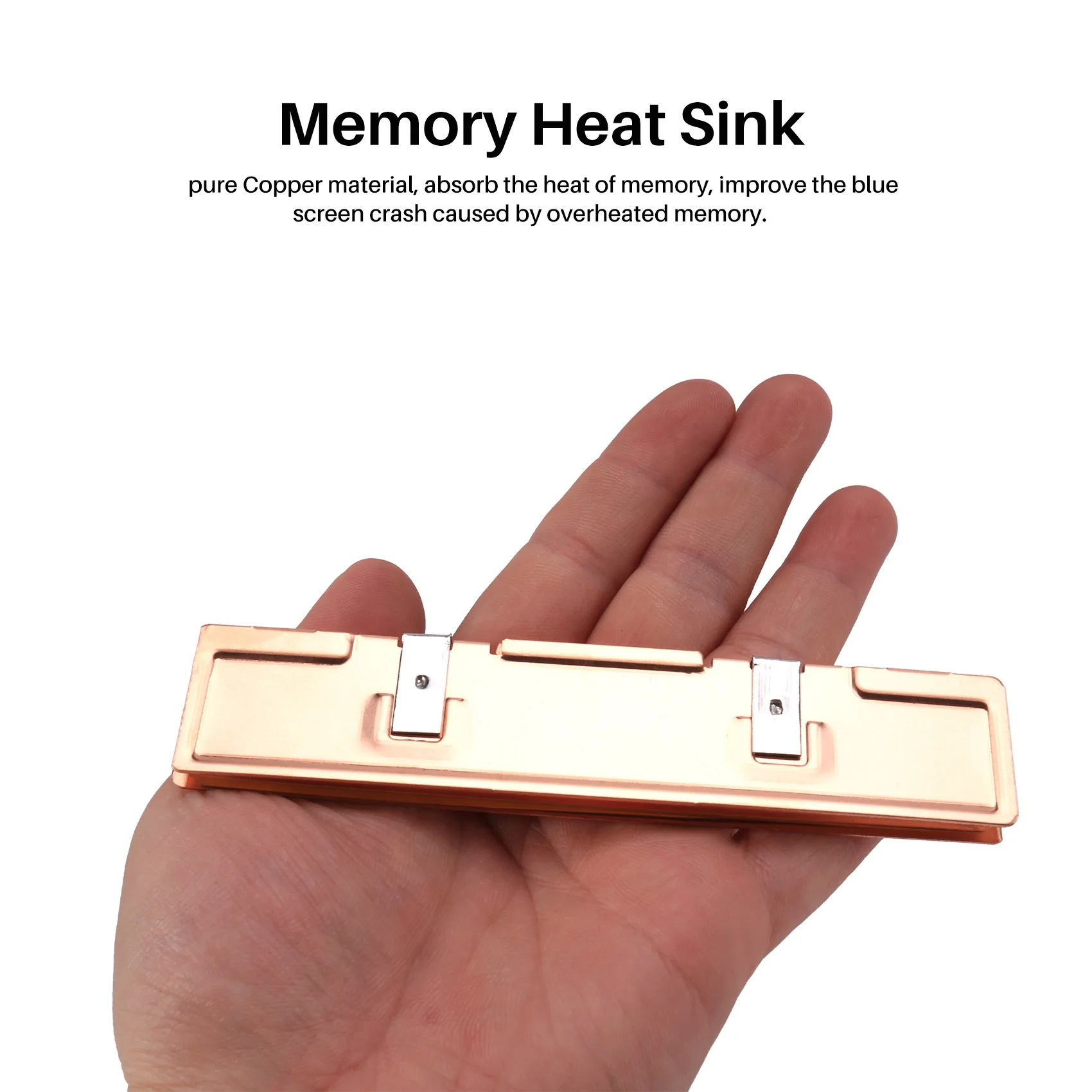 Радиатор оперативной памяти из чистой меди для Ram DDR3 кулер охлаждающий радиатор