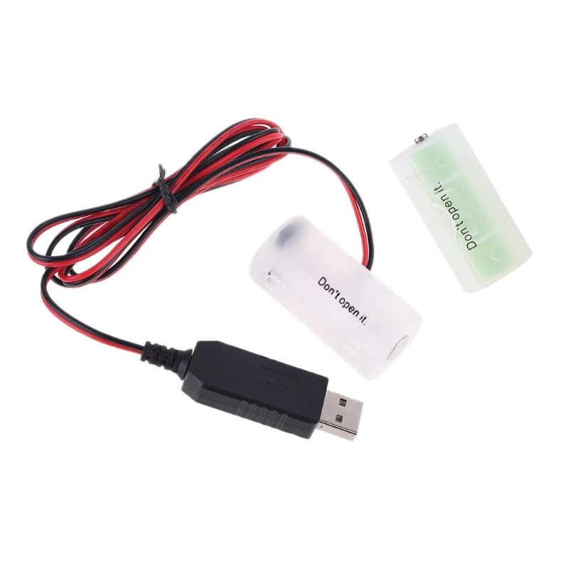 LR14 C Устройство устранения батареи USB-кабель питания Замена 1-4 шт. 1 5 В Батарея для