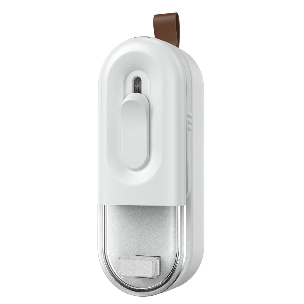 

Мини-упаковщик, 2 в 1, портативный упаковщик и резак, теплоизолятор для вакуумных пакетов, бытовая портативная упаковочная машина, белый