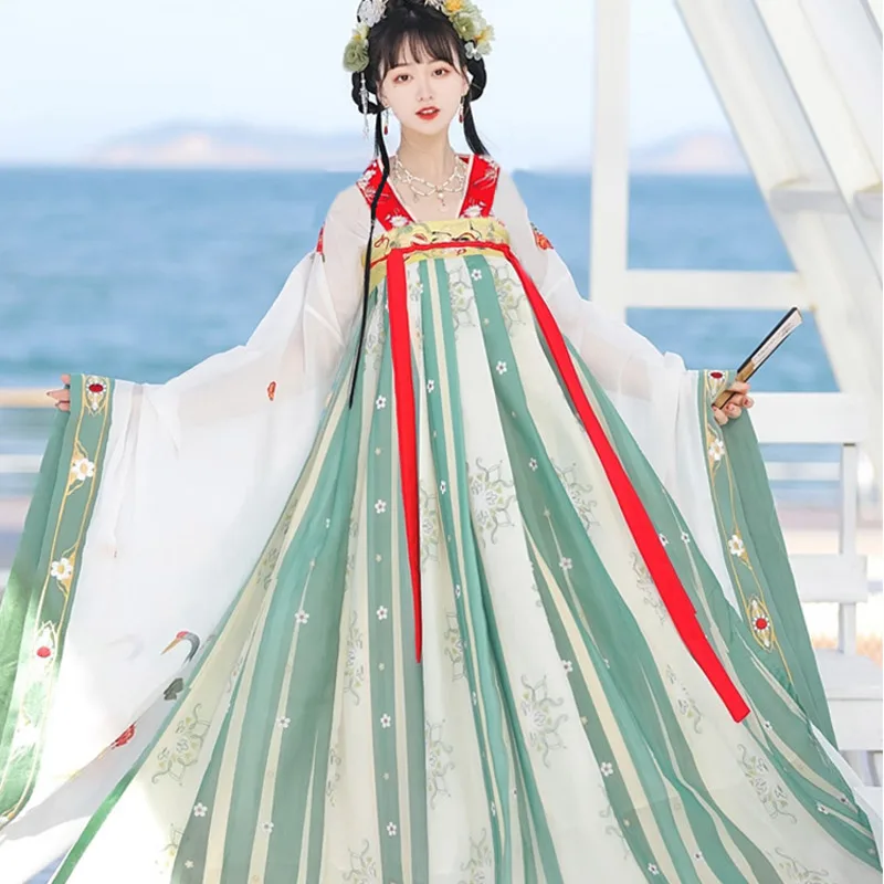 Оригинальная юбка ханьфу костюм в китайском стиле династия Мин Mamianqun тканая