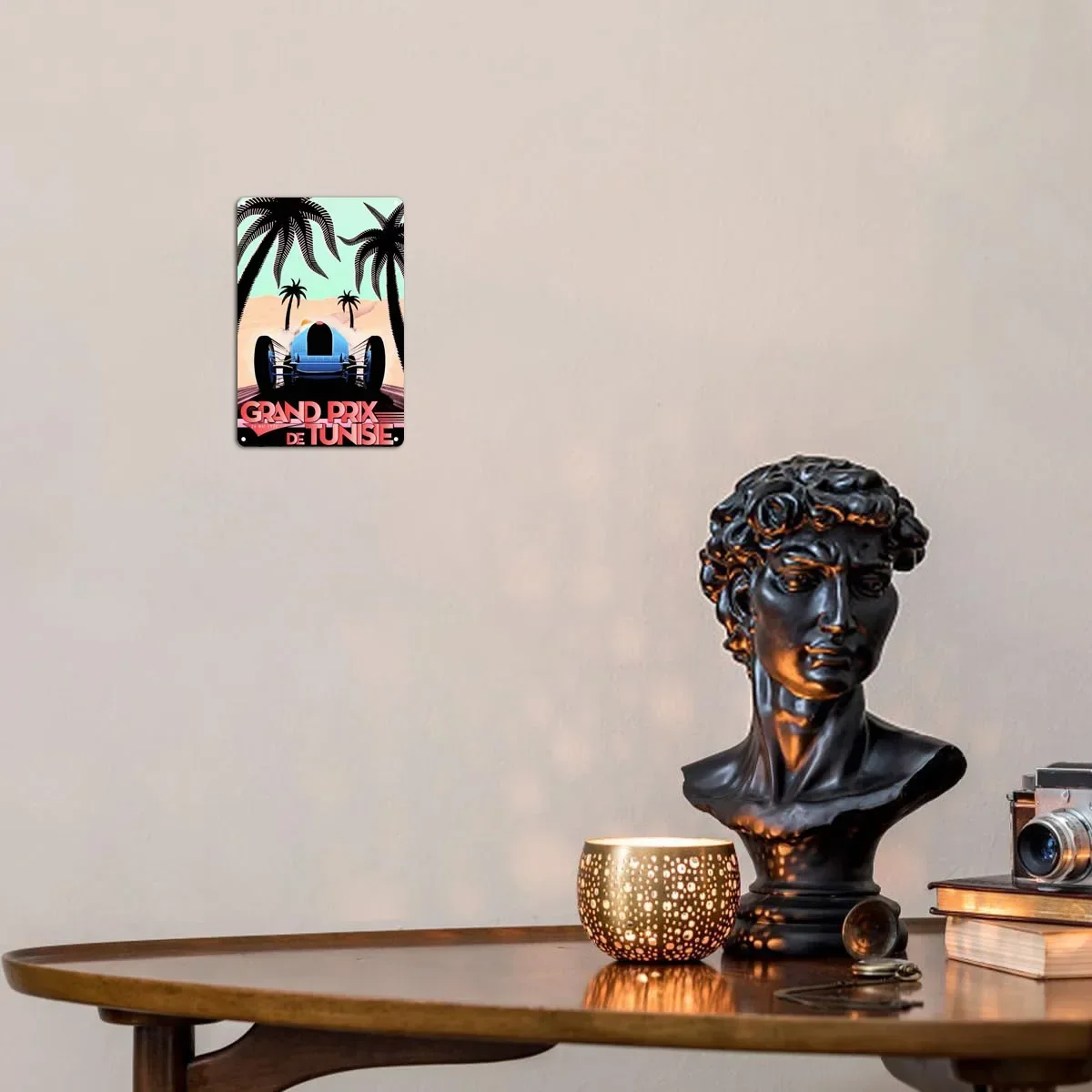 Гран-при De Tunisie 26 Mai 1933 украшение для стен металлические жестяные вывески
