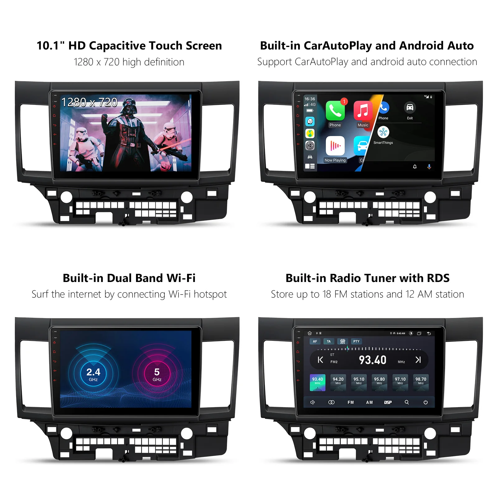 XTRONS 10 1 &quotAndroid 11 IPS HD экран автомобильный стерео Мультимедийный плеер радио для