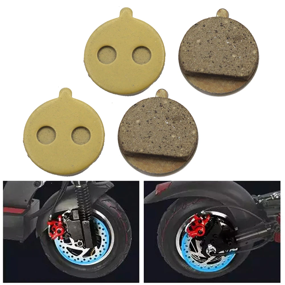 

Durable Brake Pads Part Electric Scooter For Kugoo Functional Gold Copper Lightweight Linings Pad Professional