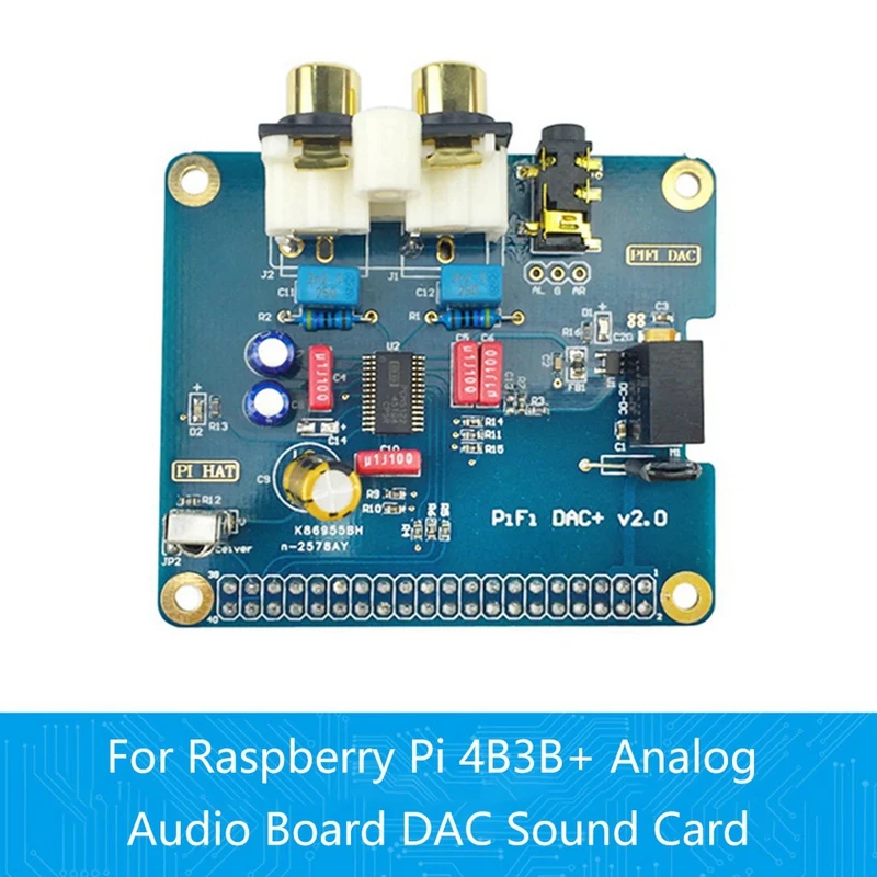 Цифровая звуковая карта I2S аналоговая аудиоплата без потерь HIFI DAC аудио плата