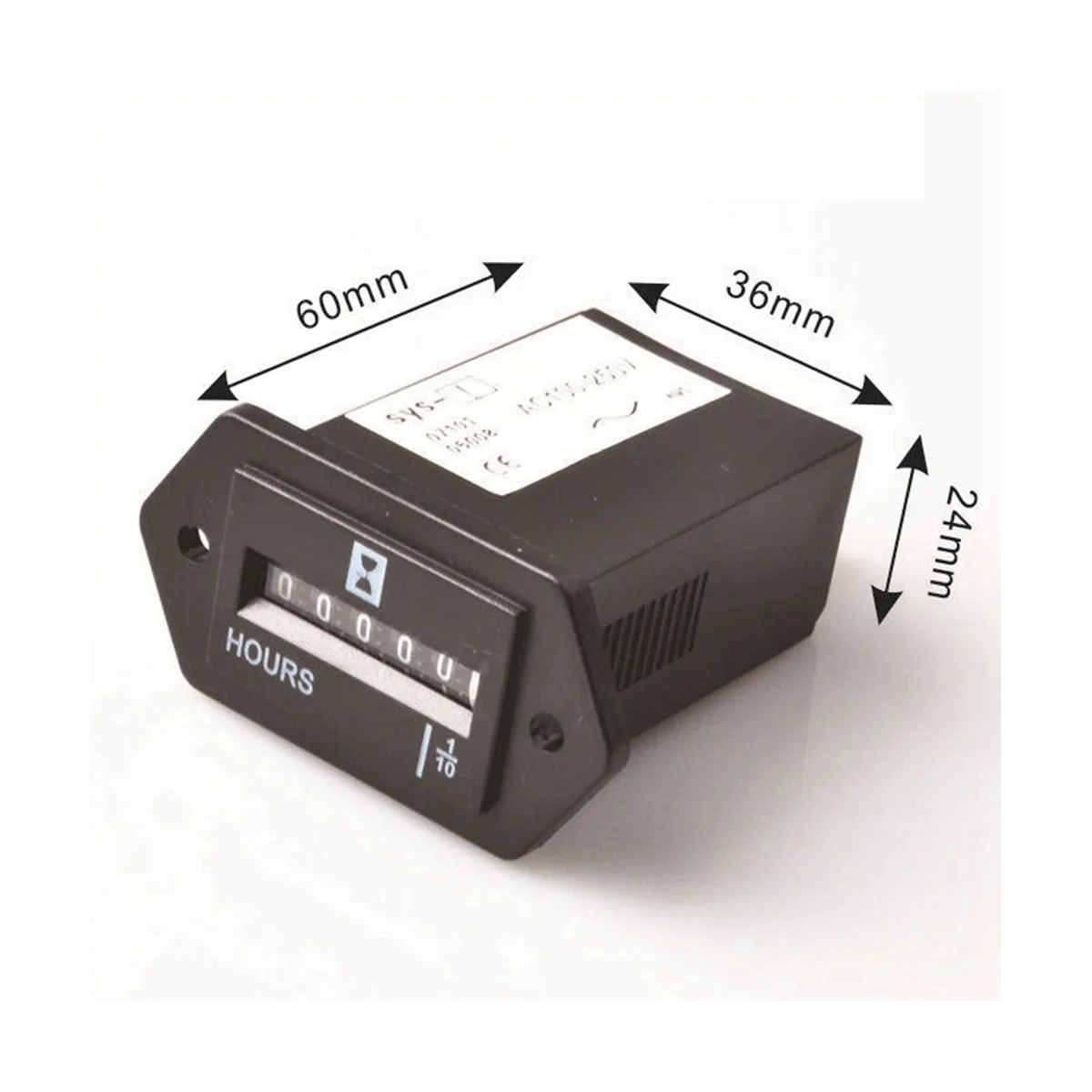 AC100-250V герметичный счетчик часов для генератора лодок автомобилей ATV UTV Go тележек