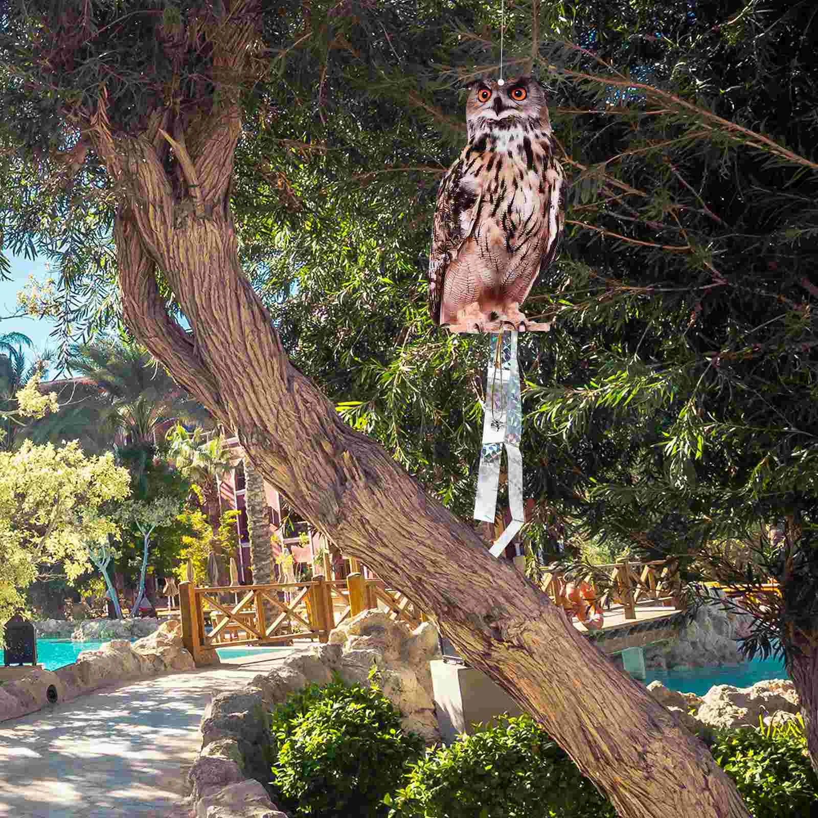 

Декоративное украшение для защиты сада птицы совы