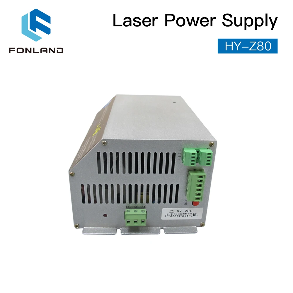 FONLAND 80-100W CO2 Laser Power Supply Monitor HY-Z80 Z Series AC90-250V EFR Tube for CO2 Laser Engraving Cutting Machine enlarge