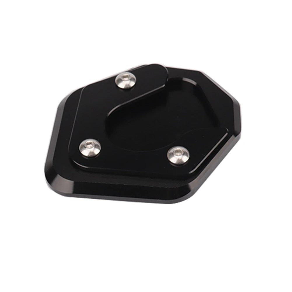 

Motorcycle Accessories Side Stand Pad Plate Kickstand Enlarger Support Extension for CFMOTO 800MT 800 MT(Black)
