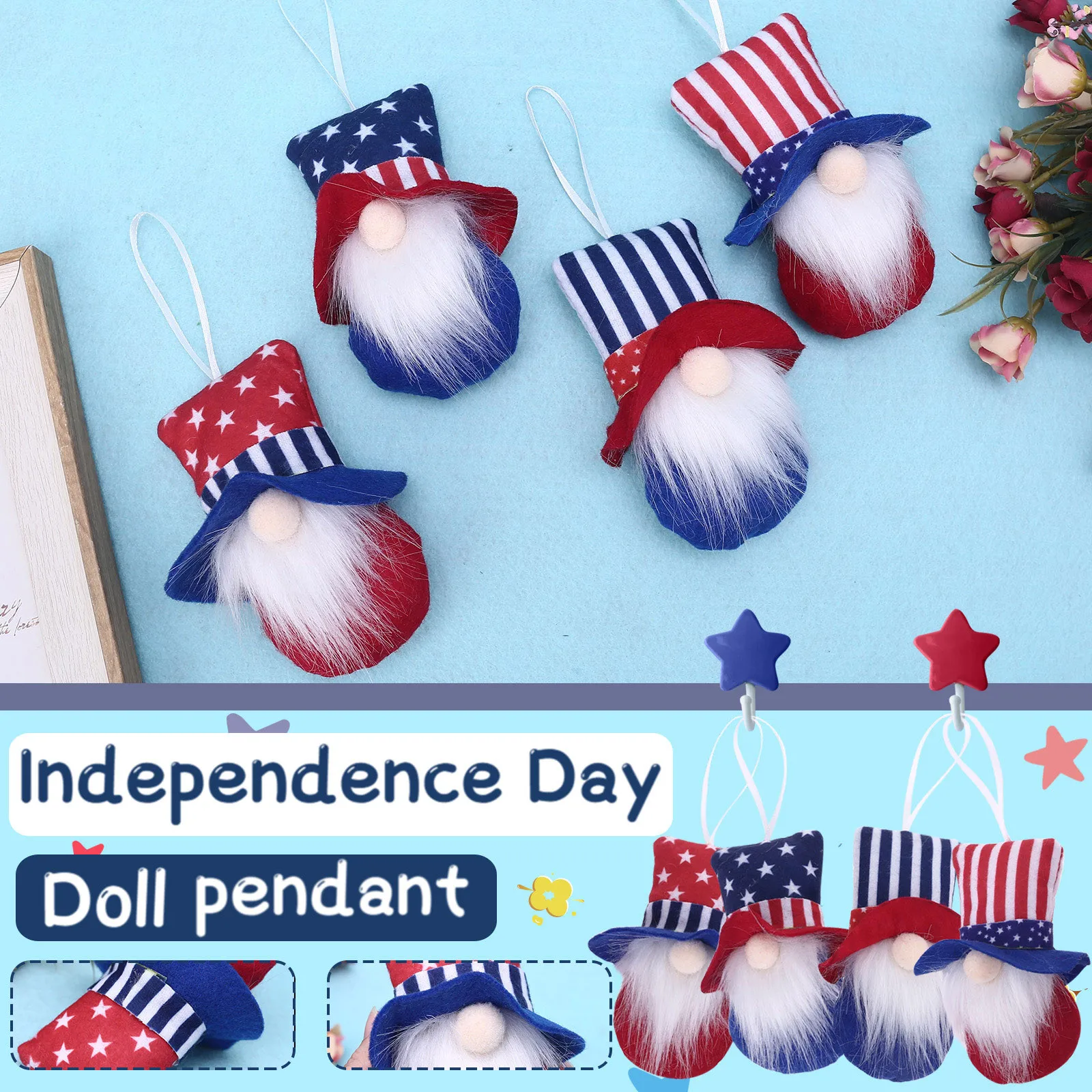 

Украшения для Дня независимости куклы, украшение для дома