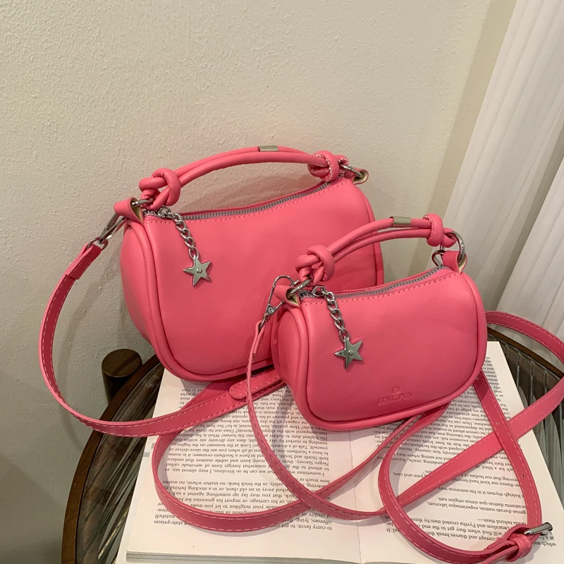 

Fashion Candy Color Hand Bags for Women New Shoulder Bag Cute Purses and Handbags Designer Crossbody Bag Luxury Satchel Clutch