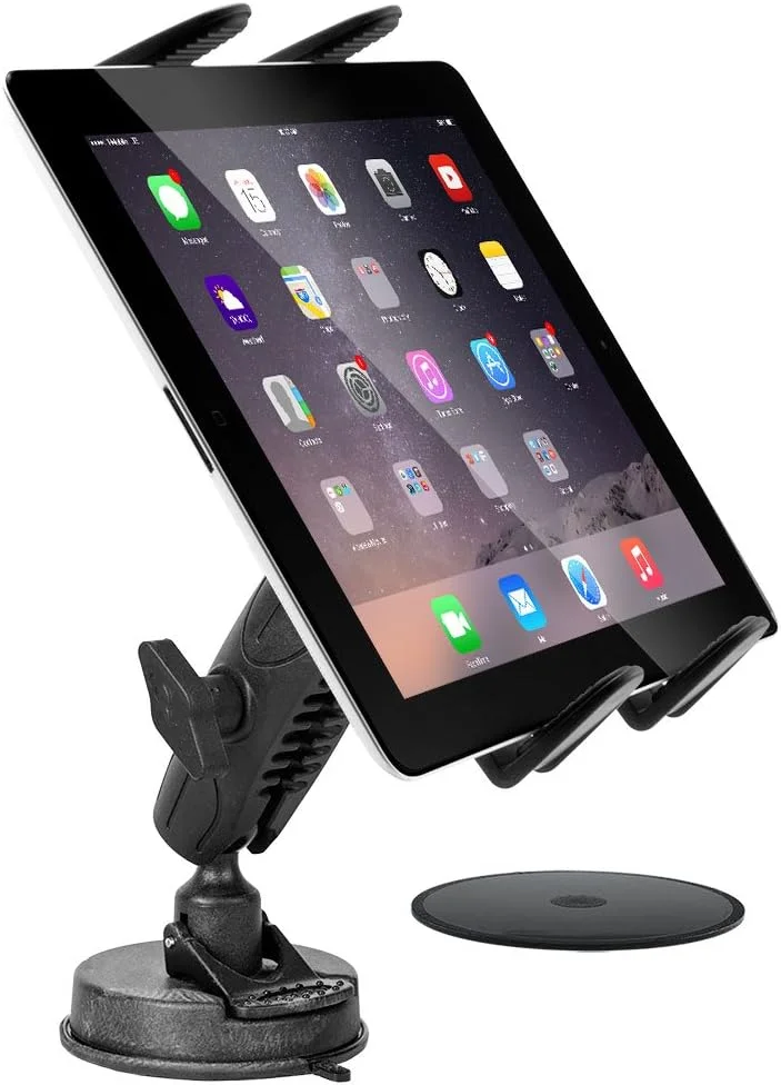 

Suporte para celular Suporte de tablet com ventosa aderente para iPad Air 2 iPad Pro iPad 4 3 Galaxy Tablets varejo preto