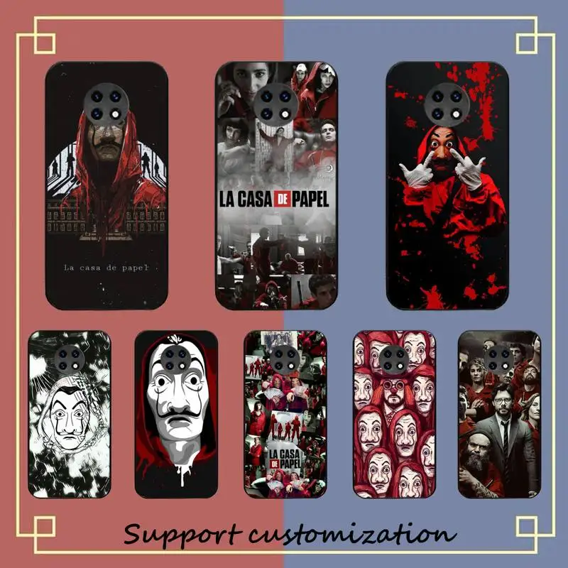 

Money Heist House Paper La Phone Case for Redmi Note 8 7 9 4 6 pro max T X 5A 3 10 lite pro