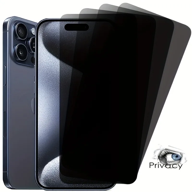 4 шт. защитные пленки для экрана IPhone 15 14 13 12 11 Pro Max