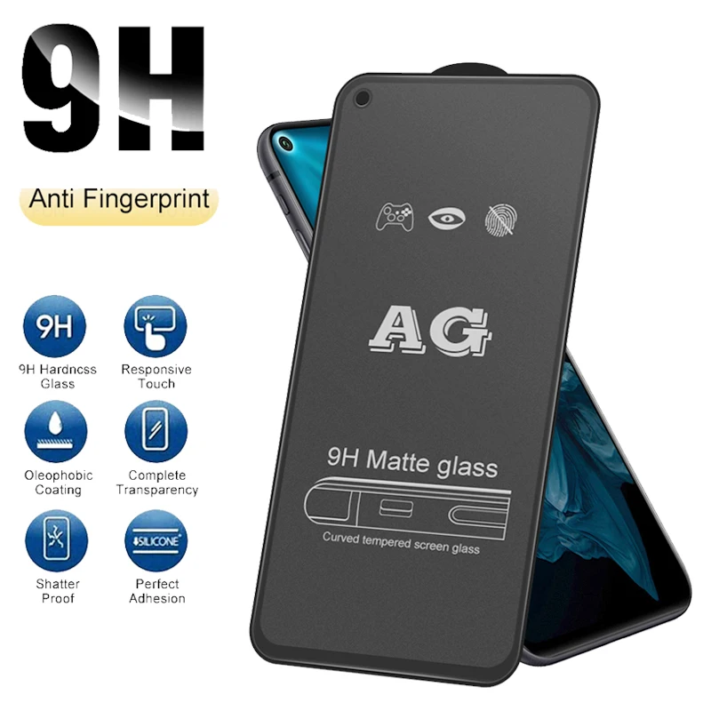 Матовое Защитное стекло для Huawei P30 P40 Lite P Smart защитная пленка экрана Honor 10i 8A 8X 8C 9A 9X