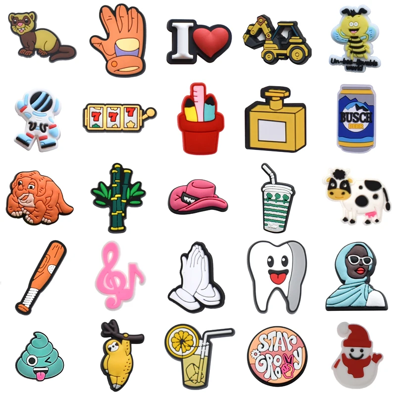 

Women Charm Packs Boy Set Jeans Kids Girl Men Shoes Accessories Gifts Wholesale Bulk Para Pins Shoe Charms Decorations for Crocs