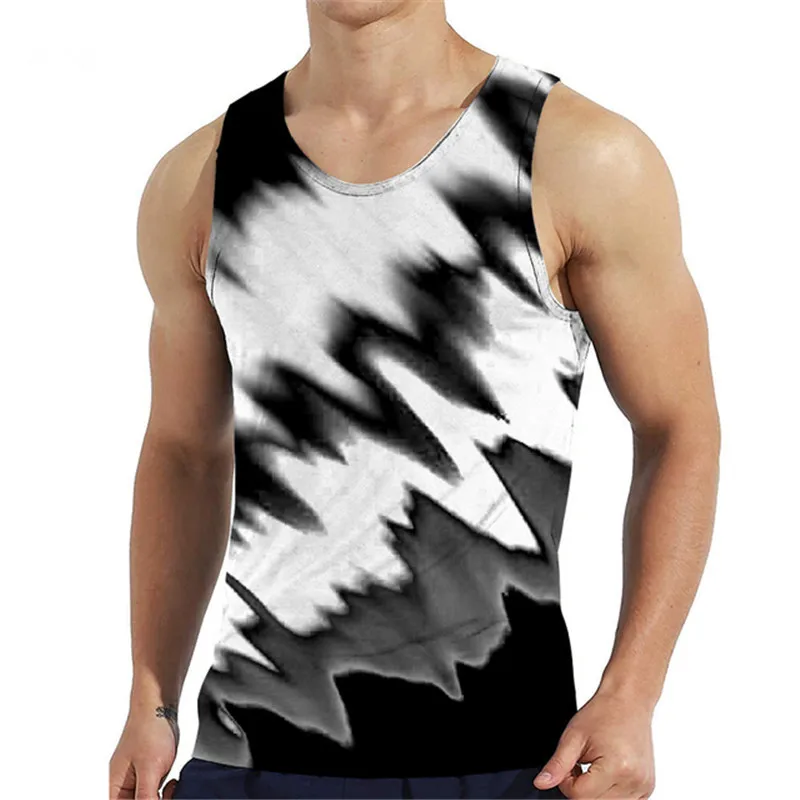 Рисунок 2 - Мужская майка без рукавов с рисунком Tie-dye